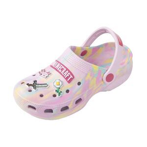 Minecraft Girls Characters Logo Clogs / Multicolored Print